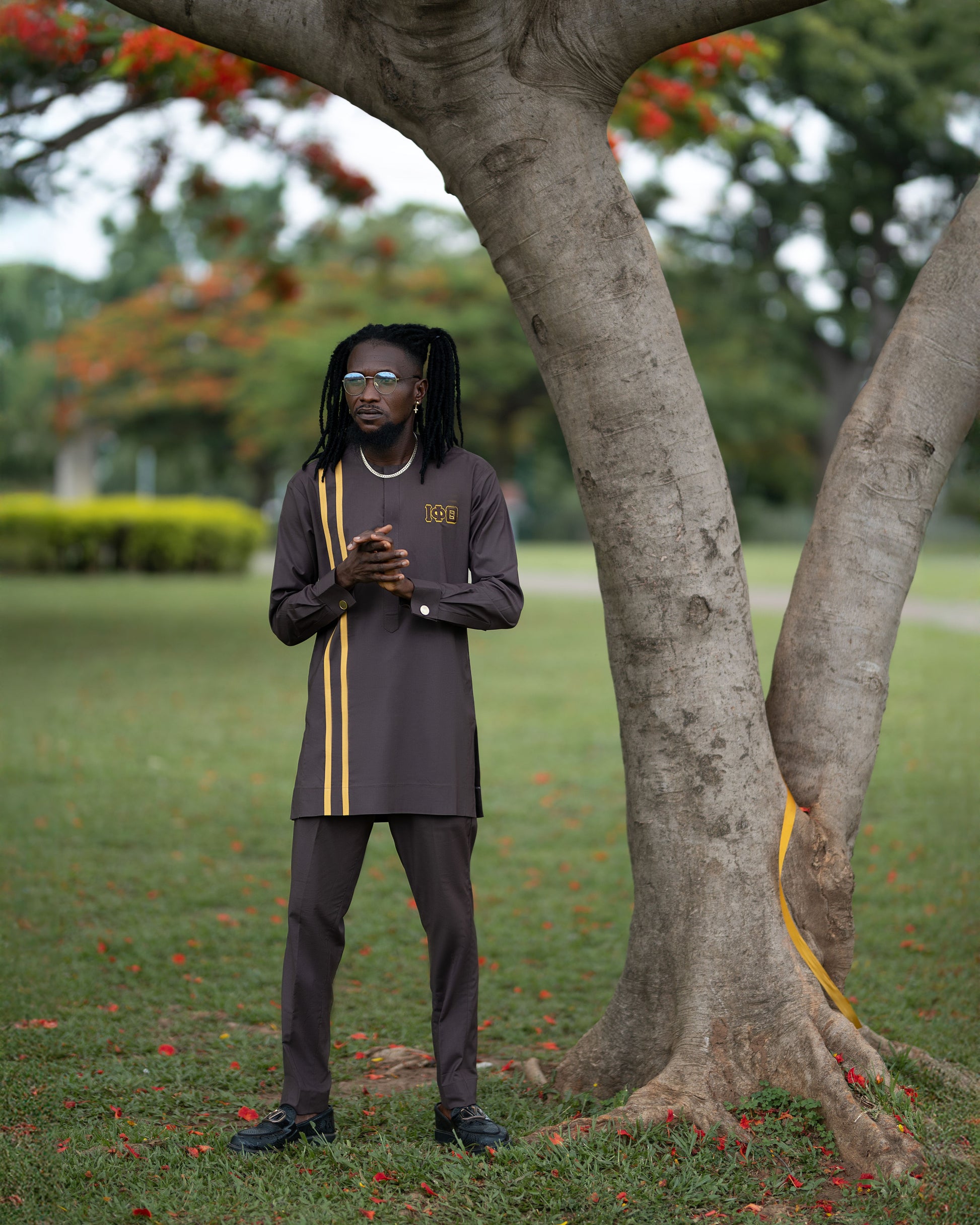 Men's 2 Piece Shirt and Pants Set Iota