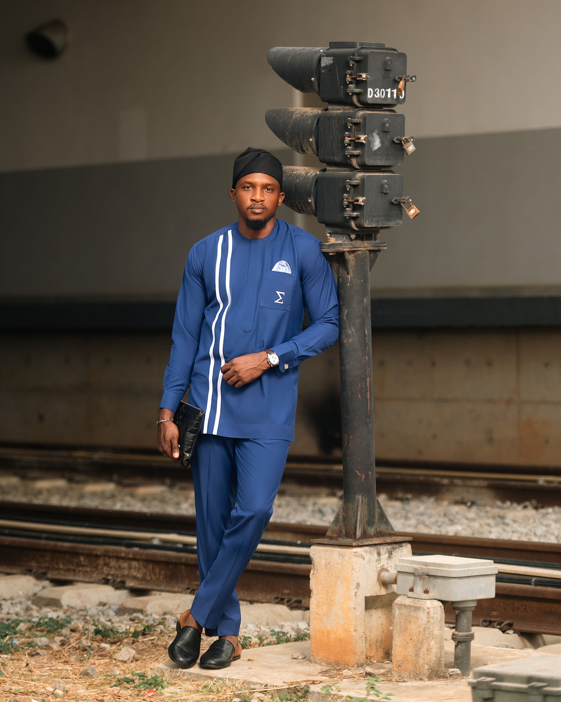 Men's 2 Piece Shirt and Pants Set Sigma