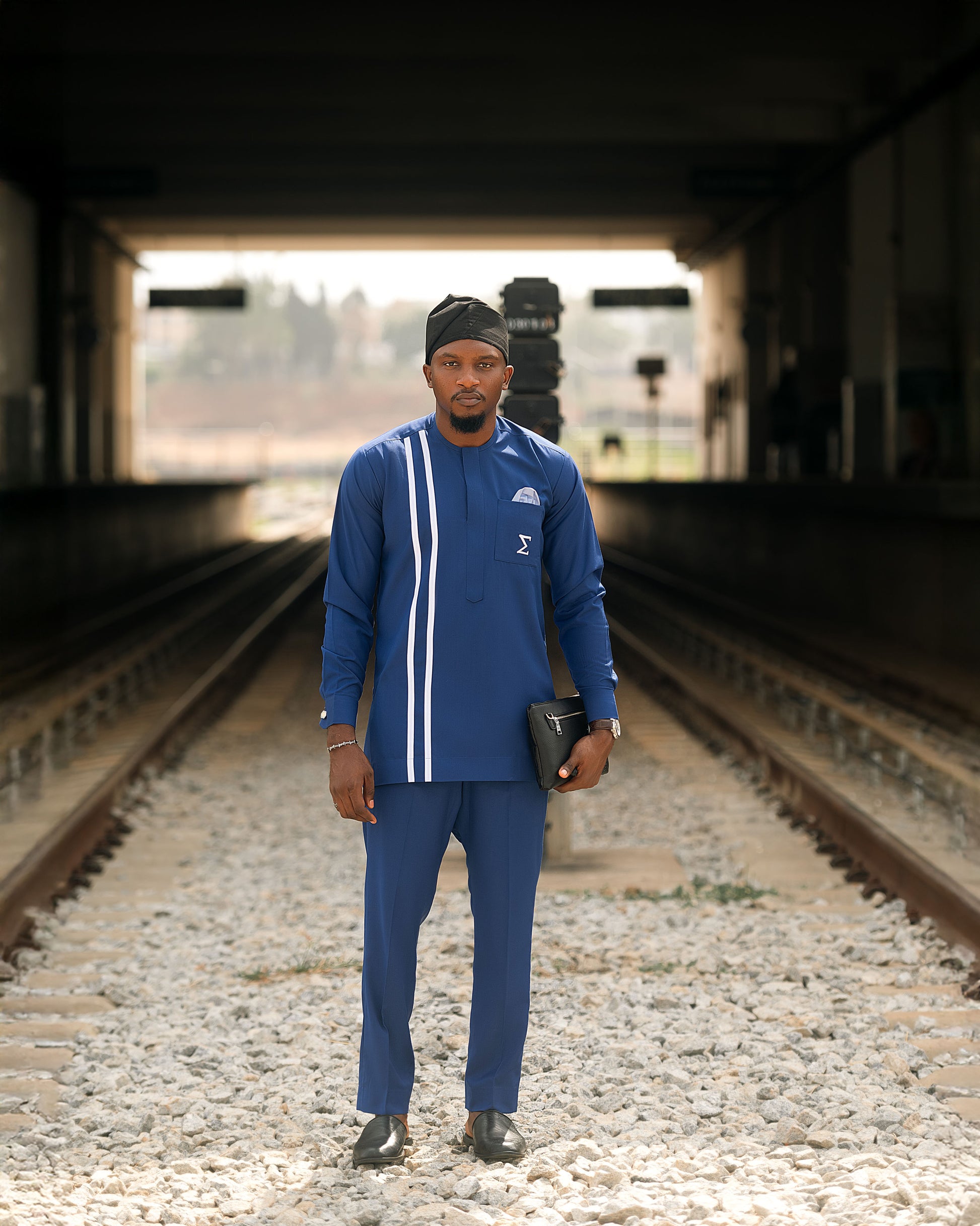 Men's 2 Piece Shirt and Pants Set Sigma