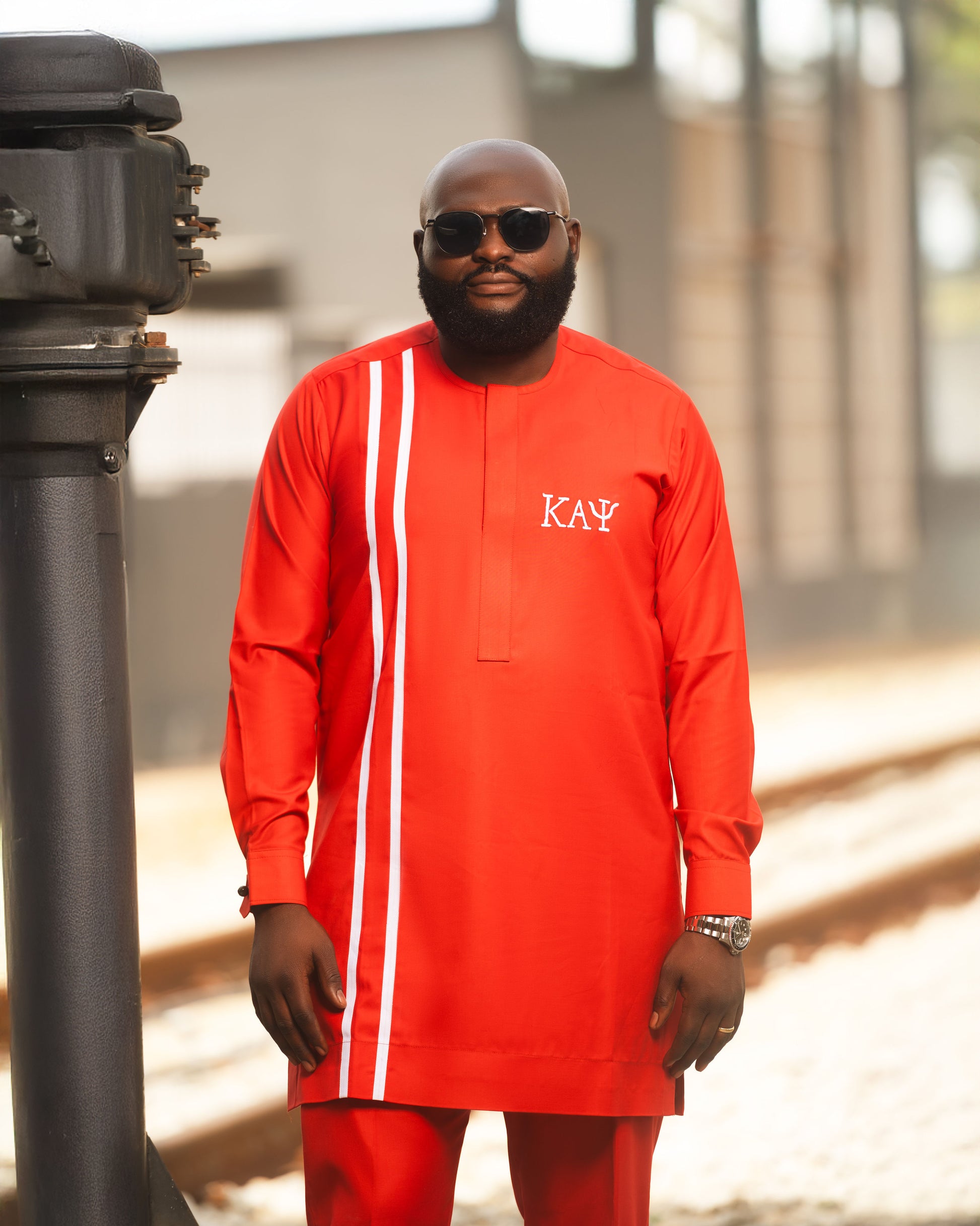 Men's 2 Piece Shirt and Pants Set Kappa