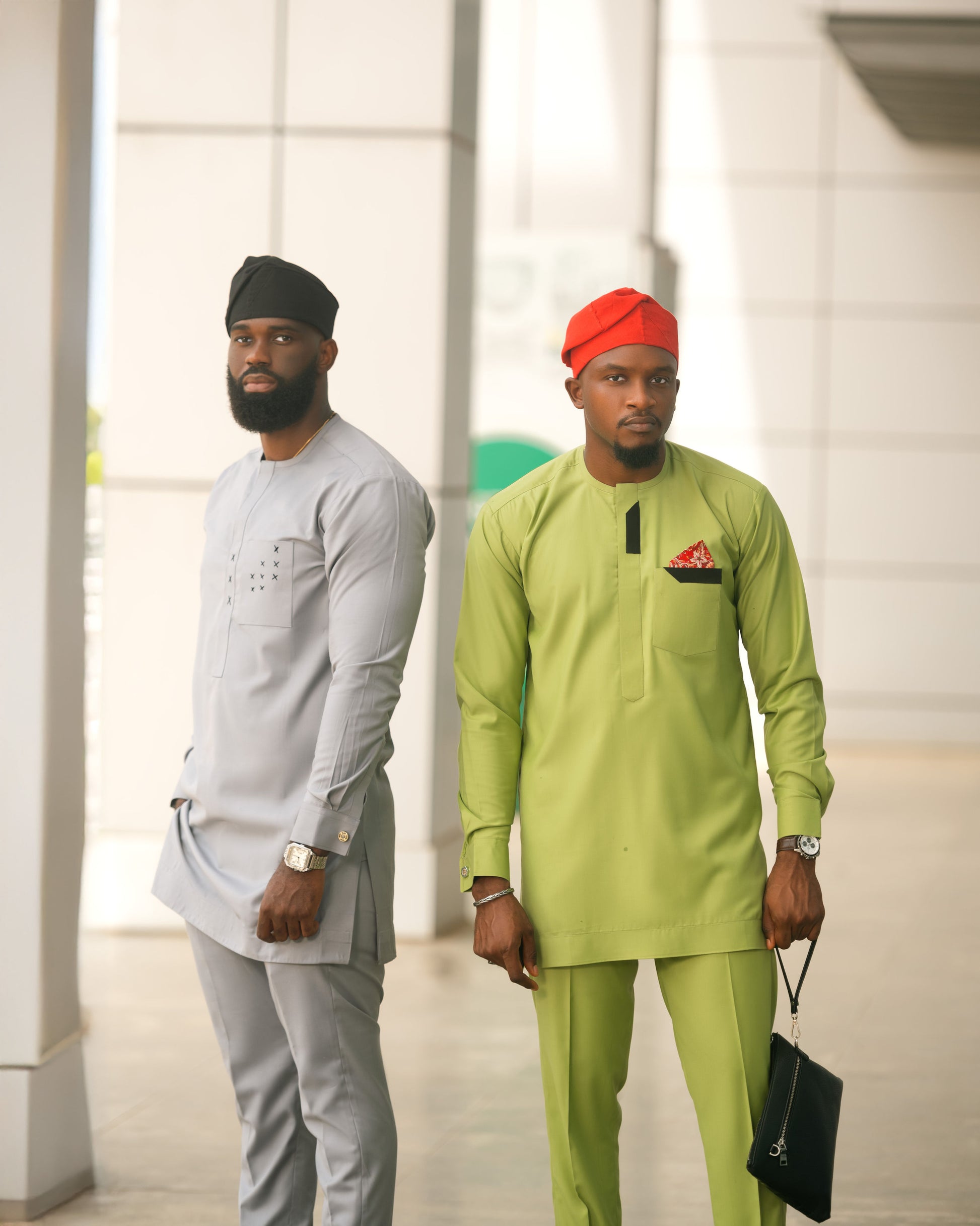 2 Piece Shirt and Pants Traditional Nigerian Set