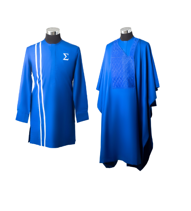 Men's Outfit Set Sigma – Includes Robe, Shirt, and Pants