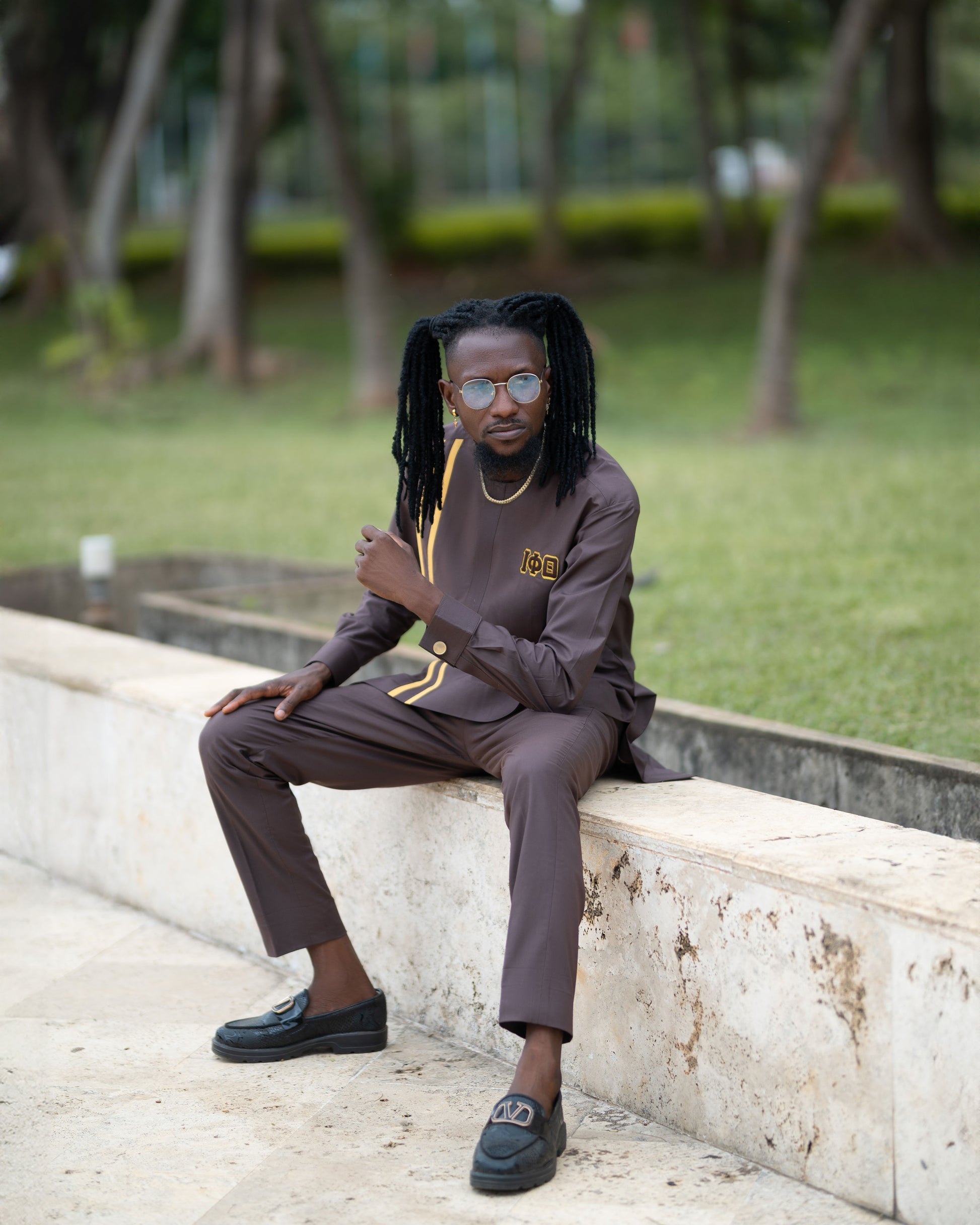 Men's Outfit Set Iota – Includes Robe, Shirt, and Pants